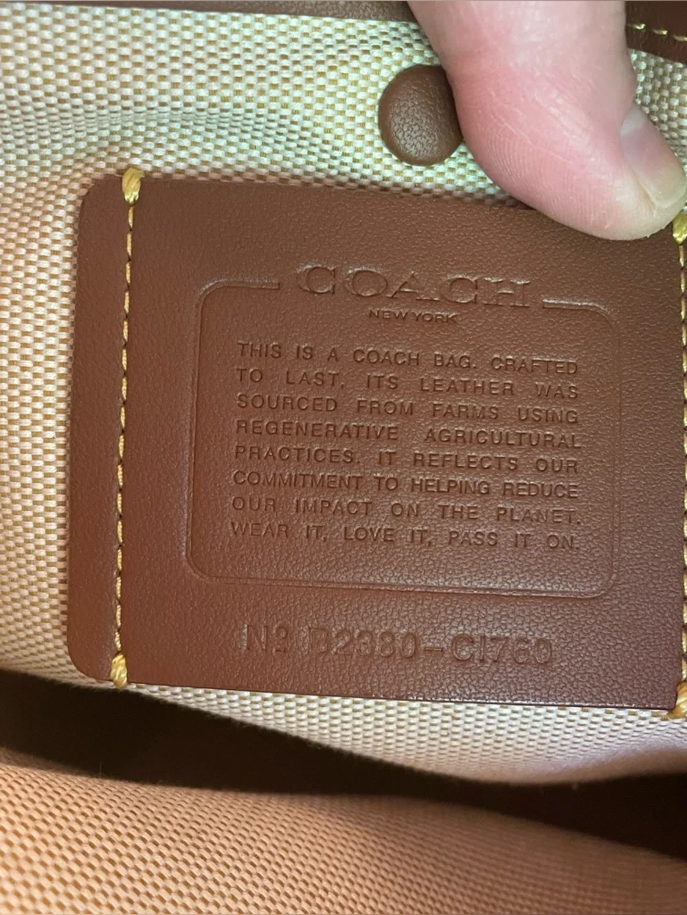 Coach Rogue 30 Glove Tanned Leather - Black - Brass - Shoulder / Crossbody Bag - Picture 14 of 16